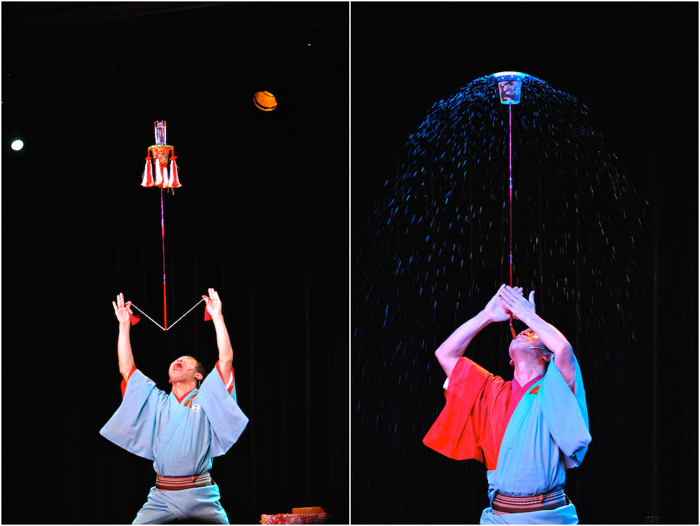 Japanese traditional performing arts "Daikagura" Senmaru